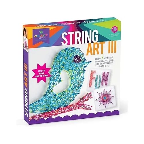 Craft-tastic DIY Bird Series String Art