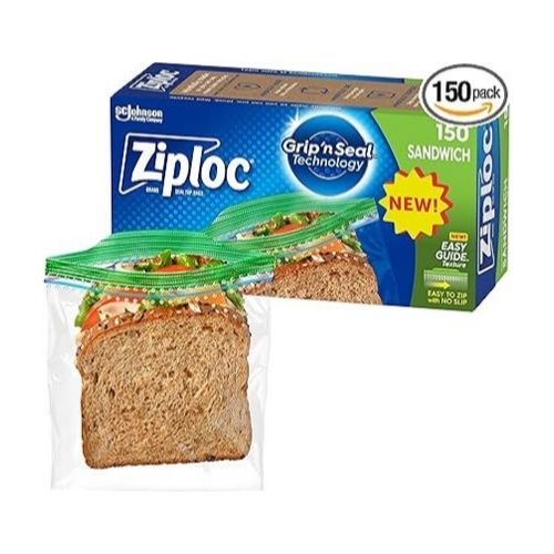 150 Count Ziploc Sandwich Bags