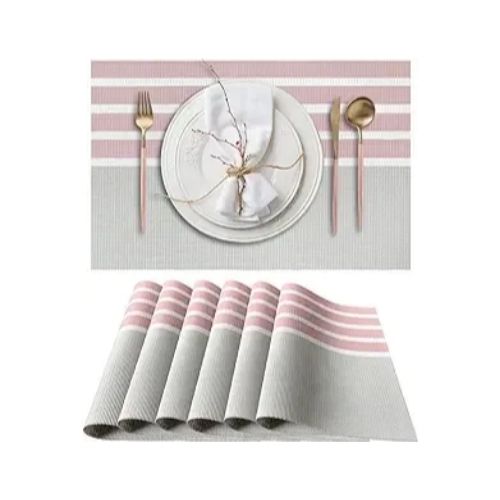 Set of 6 Vinyl Table Placemats