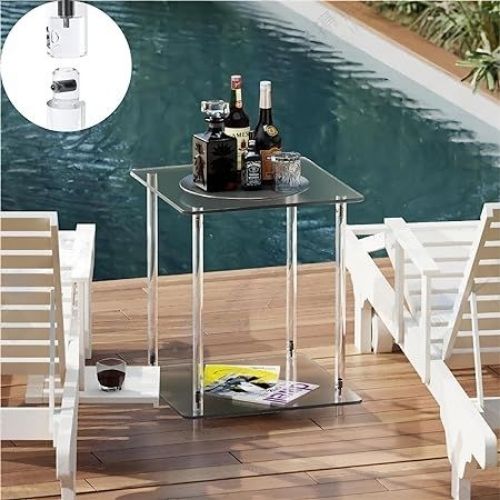 Acrylic Side Table