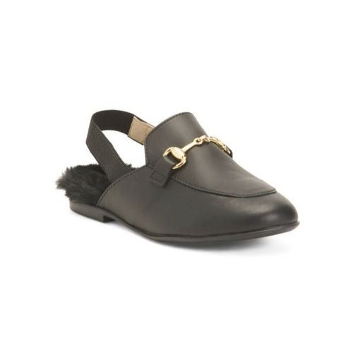 Naturino Kid's Leather Slingback Mules