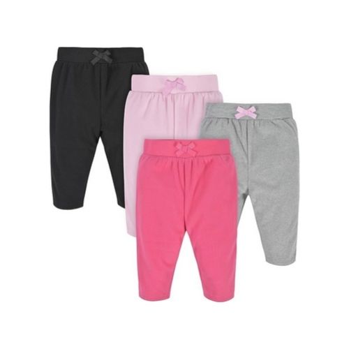 Gerber Baby-Girls 4-Pack Microfleece Pants