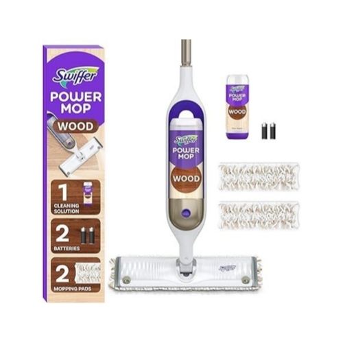 Swiffer Power Mop Wood Floor Cleaning Starter Set