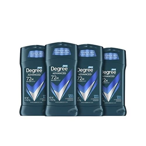 4 Pack Of Degree Men’s Or Women’s Antiperspirant Deodorant