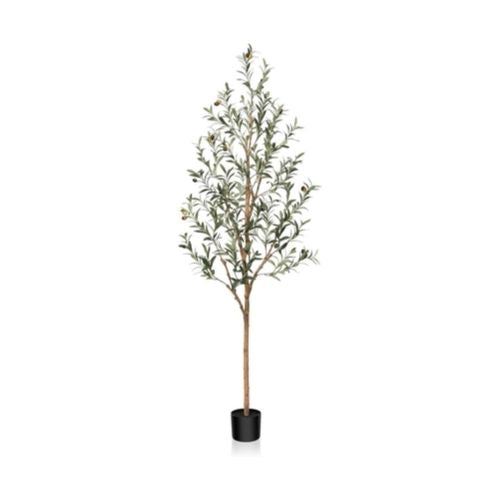 Artificial Olive Tree, 6FT Fake Silk Plants