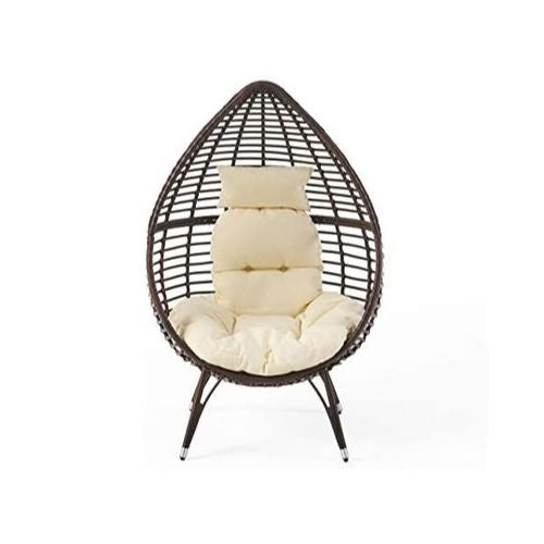 Christopher Knight Home Cutter Teardrop Wicker Lounge Chair