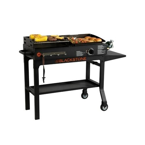 Blackstone Duo Propane Griddle and Charcoal Grill Combo