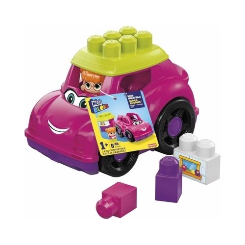 6 Pcs Mega BLOKS First Builders Toddler Building Blocks Catie Convertible