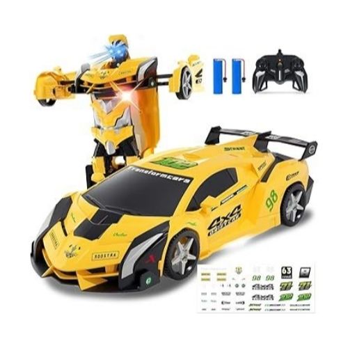 Remote Control Transforming Robot Car