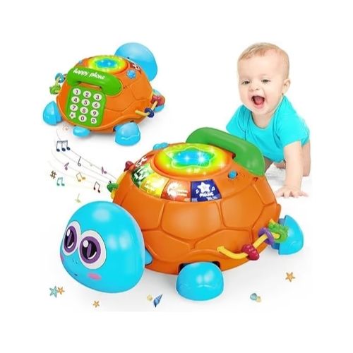 Baby Crawling Infant Musical Turtle Crawling Toys