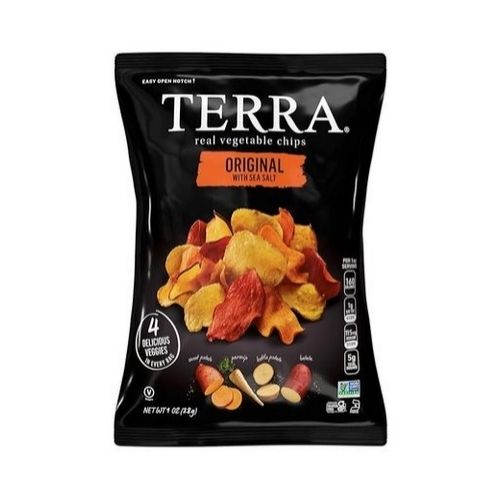 24-Pack Terra Vegetable Chips, Original with Sea Salt, 1 Oz Bags