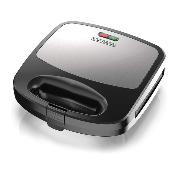 3-in-1 Black+Decker Waffle, Grill & Sandwich Maker