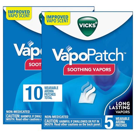 2-Pack Vicks Soothing & Comforting VapoPatches