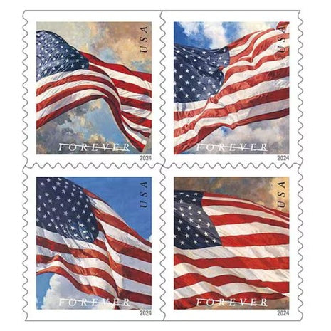 20 First-Class Forever USA Stamps