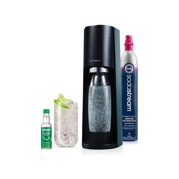 SodaStream Terra Sparkling Water Maker with CO2, DWS Bottle and Bubly Drop