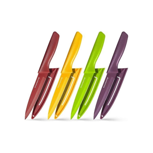 Set of 4 Paring Knives with Cover