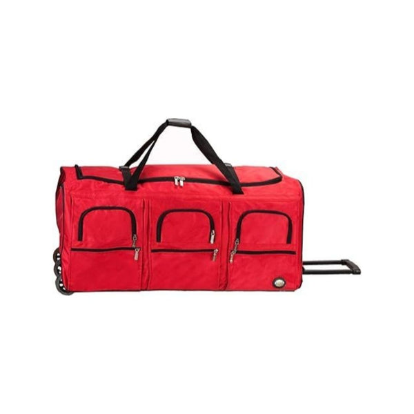 Rockland Melbourne Hardside Duffle Luggage (Red or Black)