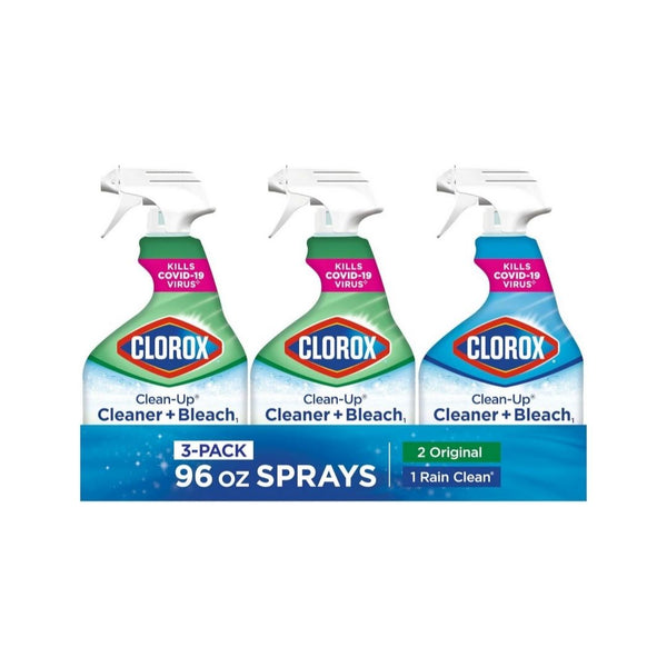 Pack of 3 Clorox Clean-Up Cleaner + Bleach Value Pack