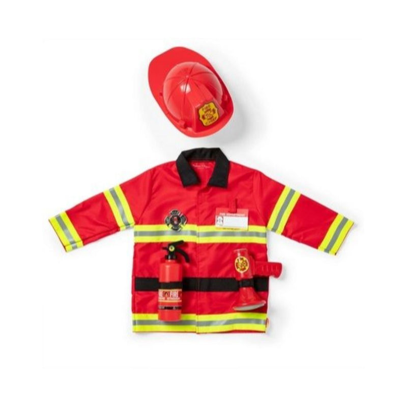 Melissa & Doug Fire Chief Costume Dress-Up Set