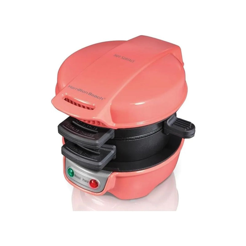 Hamilton Beach Breakfast Sandwich Maker with Egg Cooker Ring