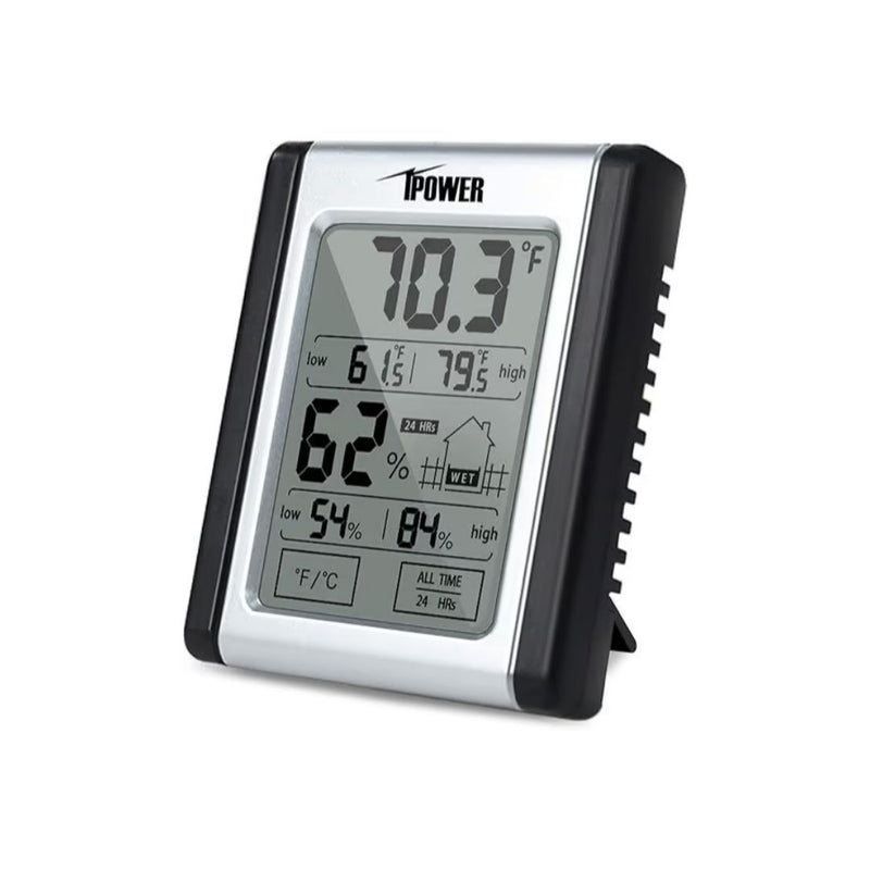 iPower Humidity Monitor Digital Hygrometer Indoor Thermometer