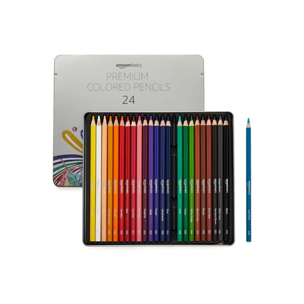 24 Count Premium Colored Pencils