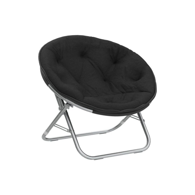 Faux Fur Saucer Chair