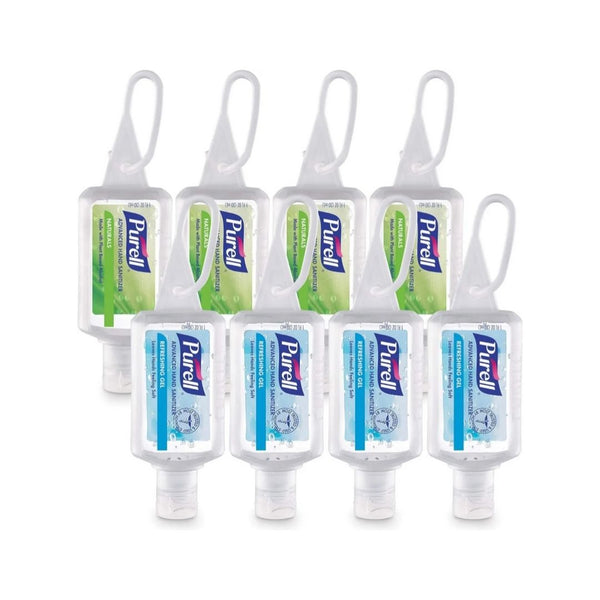 Variety Pack of 8 Purell Advanced Hand Sanitizer