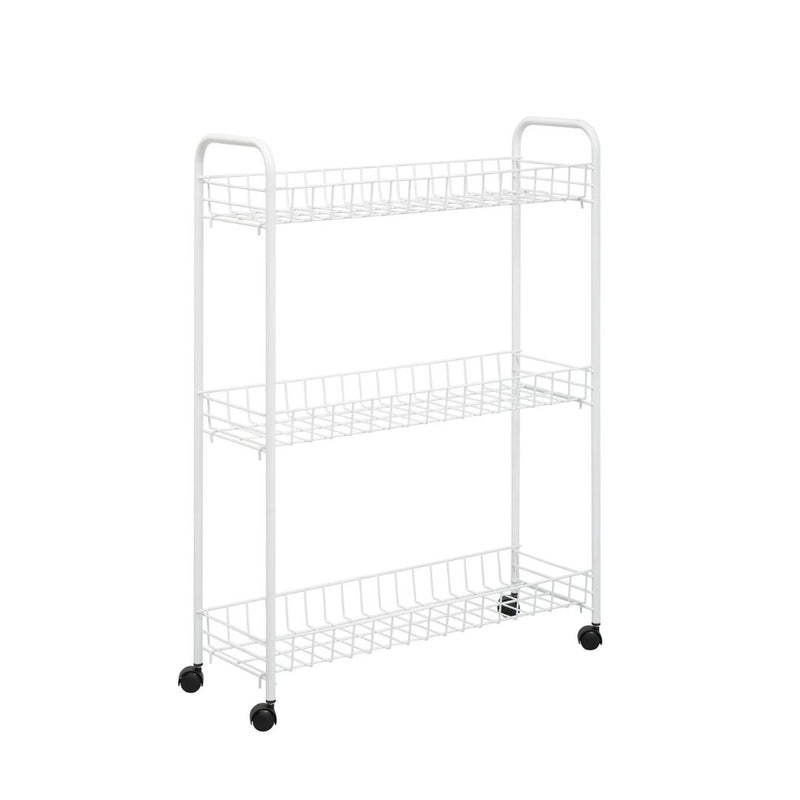 Honey-Can-Do 3-Tier Rolling Steel Storage Cart