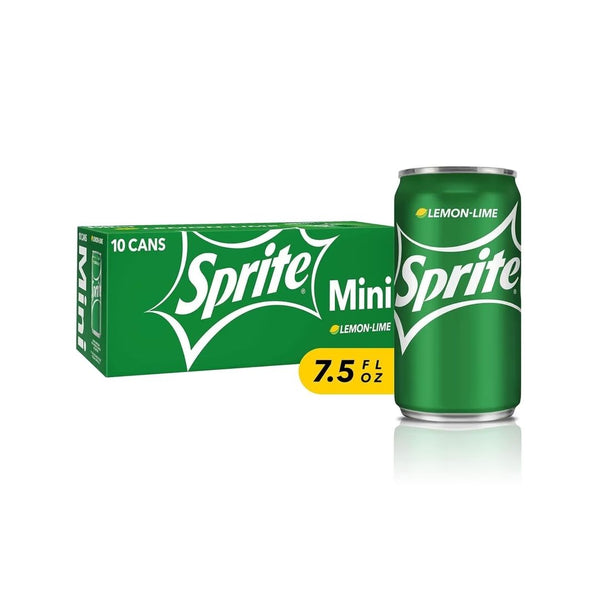 10 Mini-Cans of 7.5oz Sprite