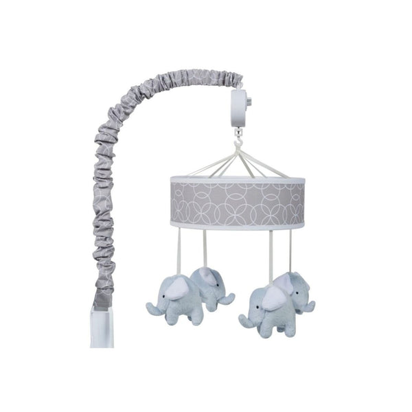 Trend Lab Circles Gray Baby Crib Mobile with Music