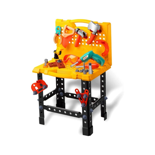 Kid's Tool Bench Playset with Electric Drill Toy