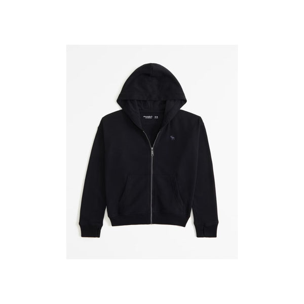 Abercrombie Kids Essential Icon Full-Zip Hoodie