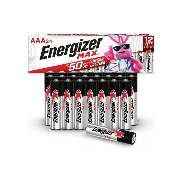24-Count Energizer Alkaline AAA Batteries