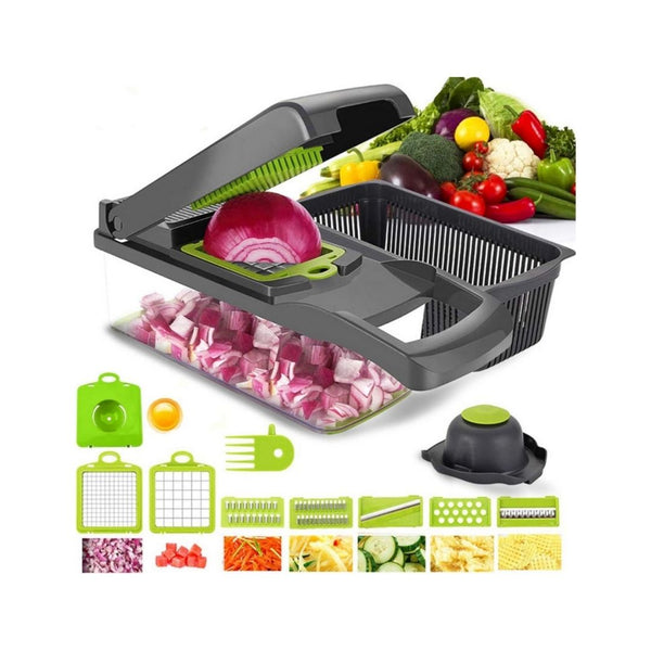 12 in 1 Vegetable Chopper with Large Container