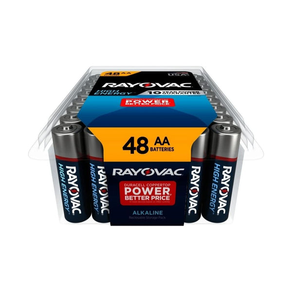 48 Rayovac AA Batteries