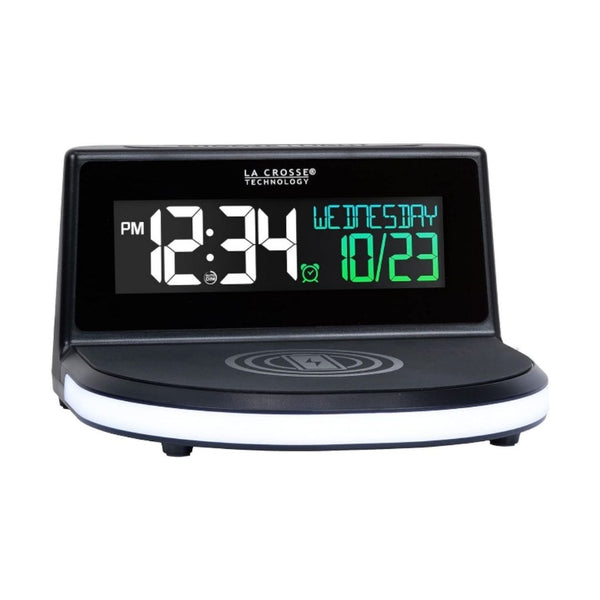 La Crosse Technology Wireless Charging Alarm Clock
