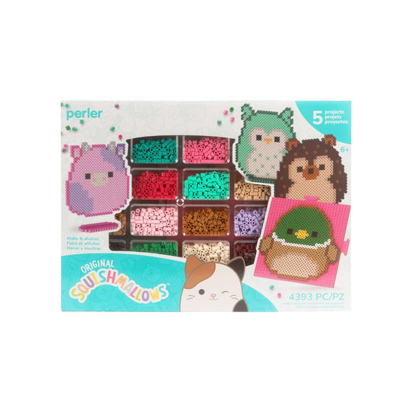 4393-Pieces Perler Squishmallows Fused Bead Activity Kit