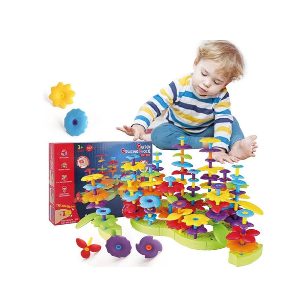 182-Pcs Flower Garden Building Toys
