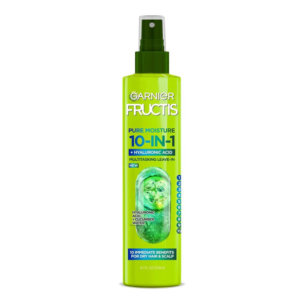 Garnier Fructis Pure Moisture 10-in-1 Spray for Dry Hair and Scalp
