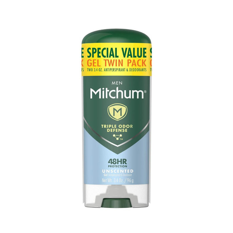 Pack of 2 Mitchum Men’s Deodorant Gel Stick