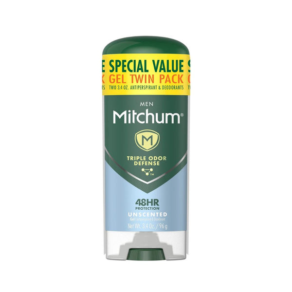 Pack of 2 Mitchum Men’s Deodorant Gel Stick