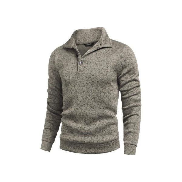 Men's Casual Knit Pullover Sweatshirt