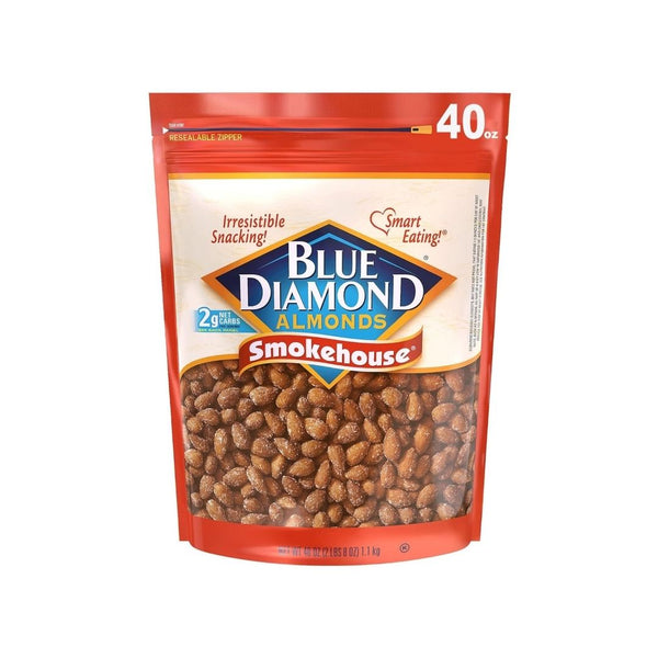 Blue Diamond Smokehouse Flavored Almonds, 40 Oz Resealable Bag