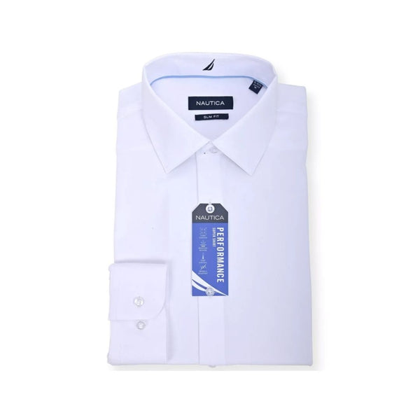 Nautica Men's Slim Fit Supershirt Dress Shirt (3 Colors)