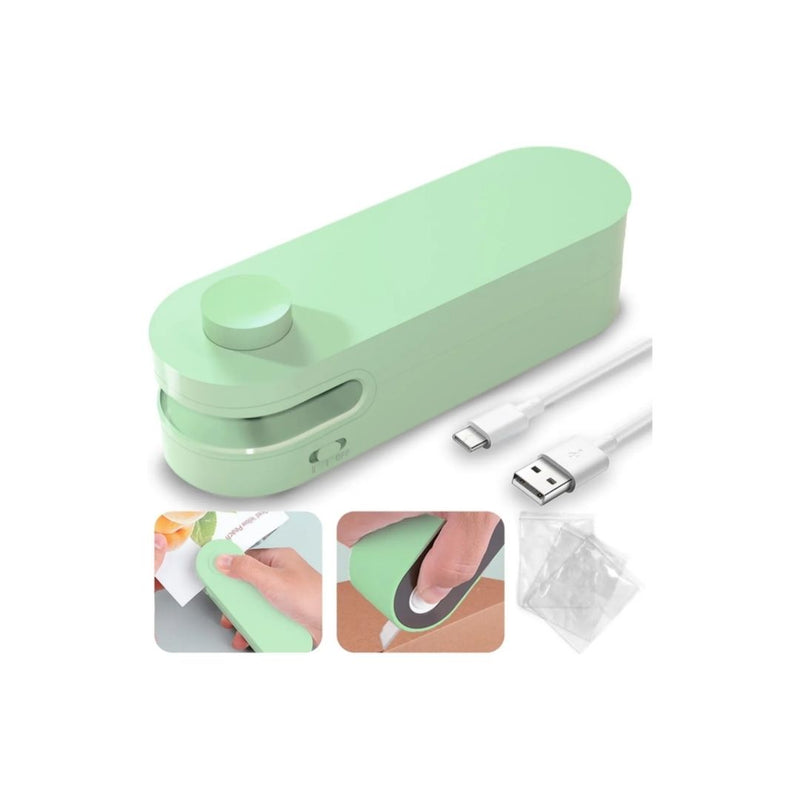 Rechargeable 2 in 1 Mini Bag Sealer and Cutter