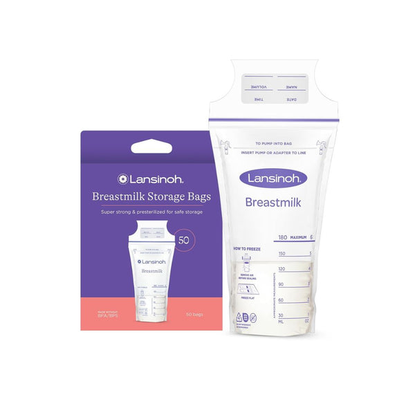 50 Count Lansinoh Breastmilk Storage Bags