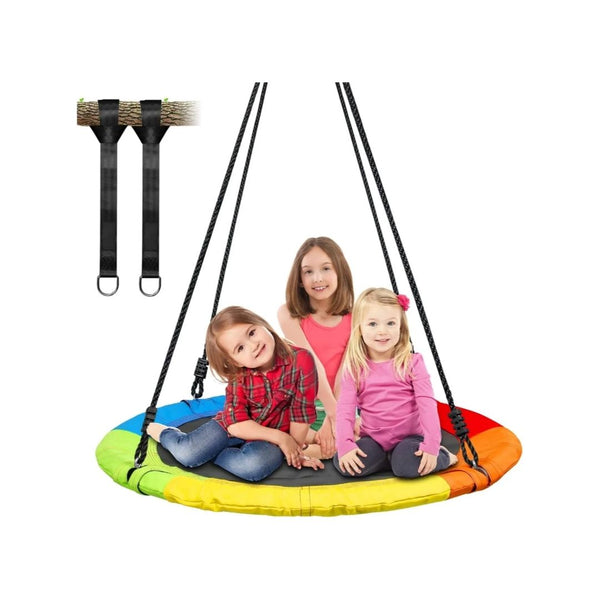 700lb 40 Inch Saucer Tree Swing for Kids & Adults