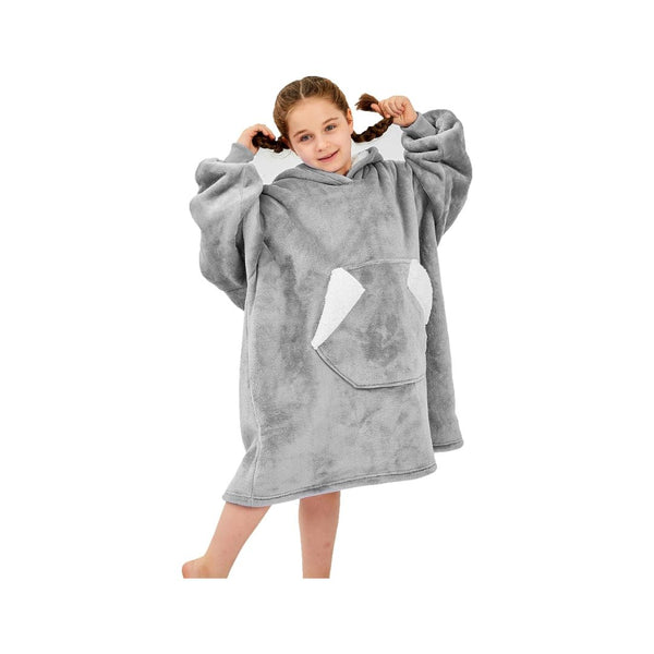 Wearable Blanket Hoodie for Kids