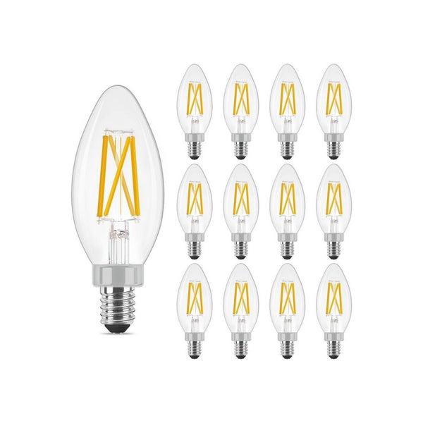12 LED B11 Candelabra Bulbs